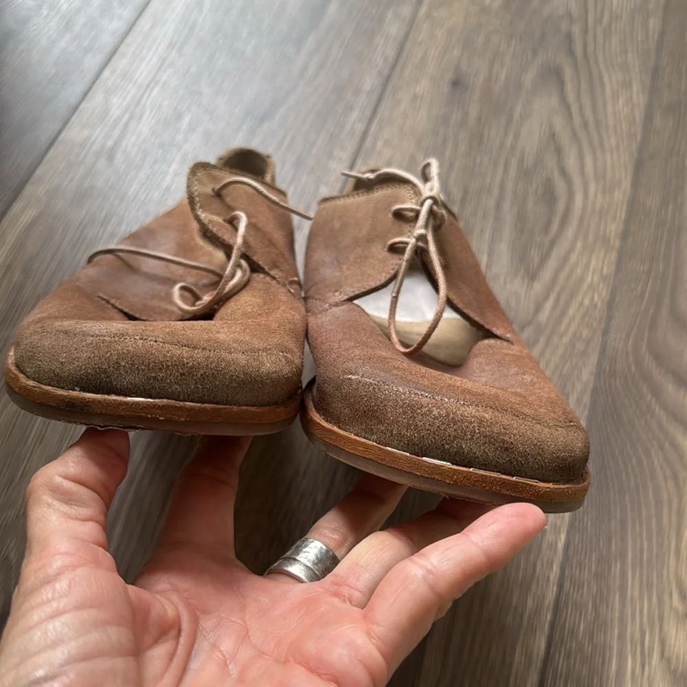 Diesel Brown Chukka Boots Suede Casual size 45